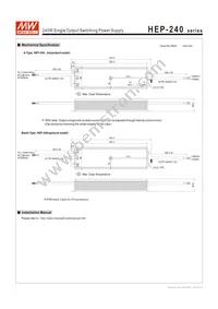 HEP-240-48A Datasheet Page 4