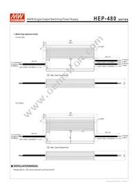 HEP-480-36A Datasheet Page 5