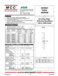 HER601-TP Datasheet Cover