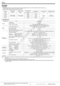 HEV2AN-P-DC9V Datasheet Page 2