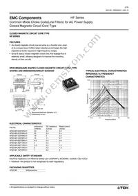 HF2022R-682Y0R8-01 Datasheet Page 2
