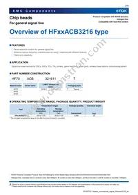 HF30ACB321611-T Datasheet Page 3