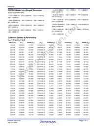 HFA3102B96 Datasheet Page 3