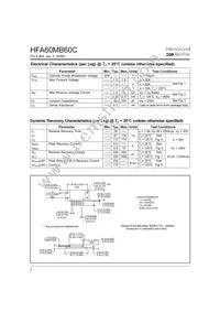 HFA60MB60C Datasheet Page 2