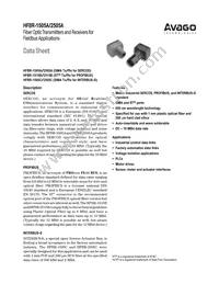 HFBR-2505C Datasheet Cover