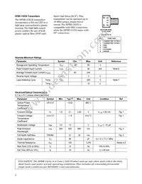 HFBR-2505C Datasheet Page 3