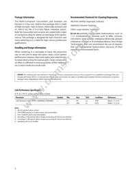 HFBR-2506AMZ Datasheet Page 2