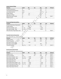 HFBR-5320Z Datasheet Page 4