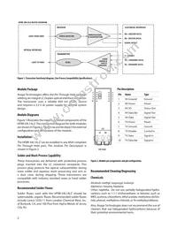 HFBR-59L1ALZ Datasheet Page 2