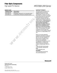 HFD7000-212 Datasheet Page 4