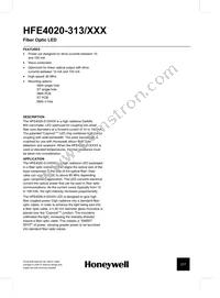 HFE4020-313/BBA Datasheet Cover