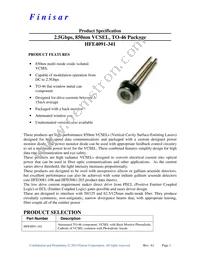 HFE4091-341 Datasheet Cover