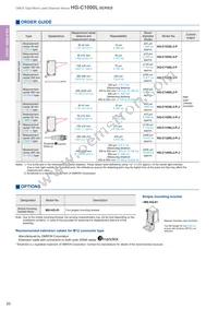 HG-C1400L3-P-J Datasheet Page 20
