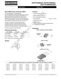HGT1S12N60A4S9A Datasheet Cover