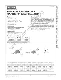 HGT1S2N120CN Datasheet Cover