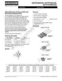 HGT1S7N60A4DS Datasheet Cover