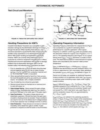 HGTD3N60C3S9A Datasheet Page 6