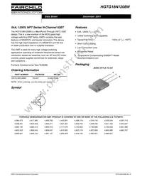 HGTG18N120BN Datasheet Cover