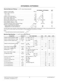HGTP20N60A4 Datasheet Page 2