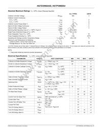 HGTP3N60A4 Datasheet Page 2