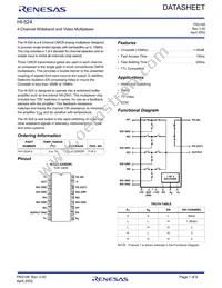 HI1-0524-5 Datasheet Cover