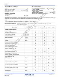 HI1-0524-5 Datasheet Page 2