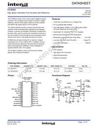 HI1-565AJD-5 Datasheet Cover