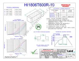 HI1806T600R-10 Datasheet Cover