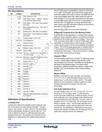 HI3-674AKN-5 Datasheet Page 9