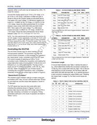 HI3-674AKN-5 Datasheet Page 12