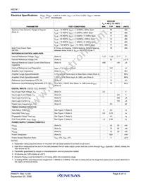 HI5741BIBZ Datasheet Page 4