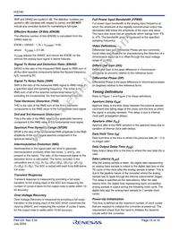 HI5746KCBZ Datasheet Page 15