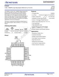 HI5828IN Datasheet Cover