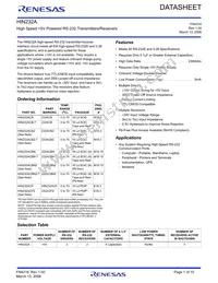 HIN232ACBZ-T Datasheet Cover