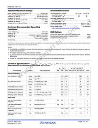 HIP2123FRTBZ-T Datasheet Page 5