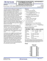 HIP6301CBZ-T Datasheet Cover