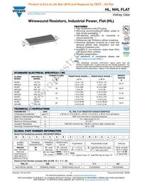 HL02409Z1K500JJ Datasheet Cover