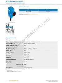 HL18-P2C3BA Datasheet Page 2