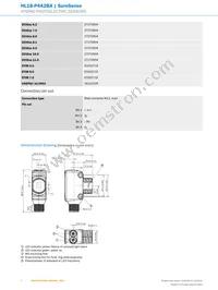 HL18-P4A2BA Datasheet Page 4