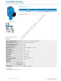 HL18-P4A3BA Datasheet Page 2