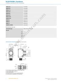 HL18-P4A3BA Datasheet Page 4