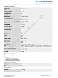 HL18-P4A3BB Datasheet Page 3