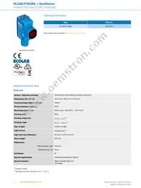 HL18G-P4A3BL Datasheet Page 2