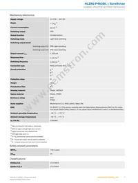 HL18G-P4A3BL Datasheet Page 3