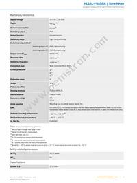 HL18L-P4A5BA Datasheet Page 3