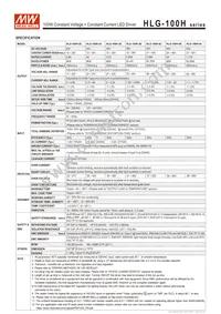 HLG-100H-30 Datasheet Page 2