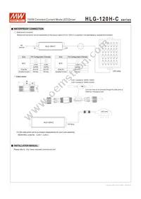 HLG-120H-C350B Datasheet Page 10