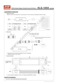 HLG-185H-20 Datasheet Page 10