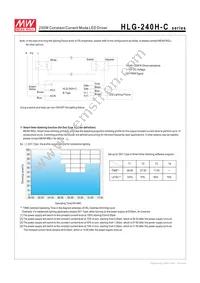HLG-240H-C700A Datasheet Page 5