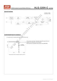 HLG-320H-C1050B Datasheet Page 3